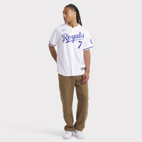 Kansas City Royals Bobby Witt Jr. Nike White Home Limited Player Jersey