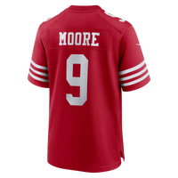 San Francisco 49ers Skyy Moore Nike Scarlet Team Game Jersey