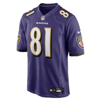 Baltimore Ravens Devontez Walker Nike Purple Team Game Jersey