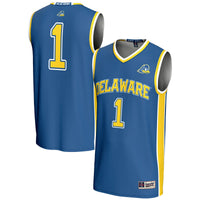 #1 Delaware Fightin' Blue Hens GameDay Greats Lightweight Basketball Jersey - Blue