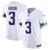 Minnesota Vikings Jordan Addison Nike White Alternate Vapor F.U.S.E. Limited Jersey