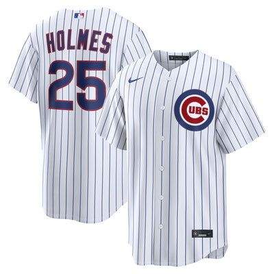 Chicago Cubs Clay Holmes Nike White Home Replica Jersey