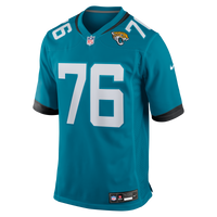 Jacksonville Jaguars Ezra Cleveland Nike Teal Game Jersey