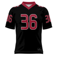 #36 Harvard Crimson GameDay Greats Football Jersey - Black