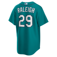 Seattle Mariners Cal Raleigh Nike Teal Alternate Replica Jersey