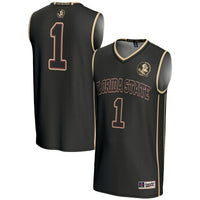 #1 Florida State Seminoles GameDay Greats Lightweight Basketball Jersey - Black