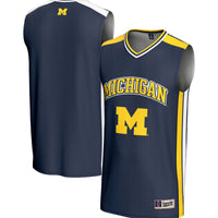 Michigan Wolverines GameDay Greats Spirit Basketball Jersey - Navy