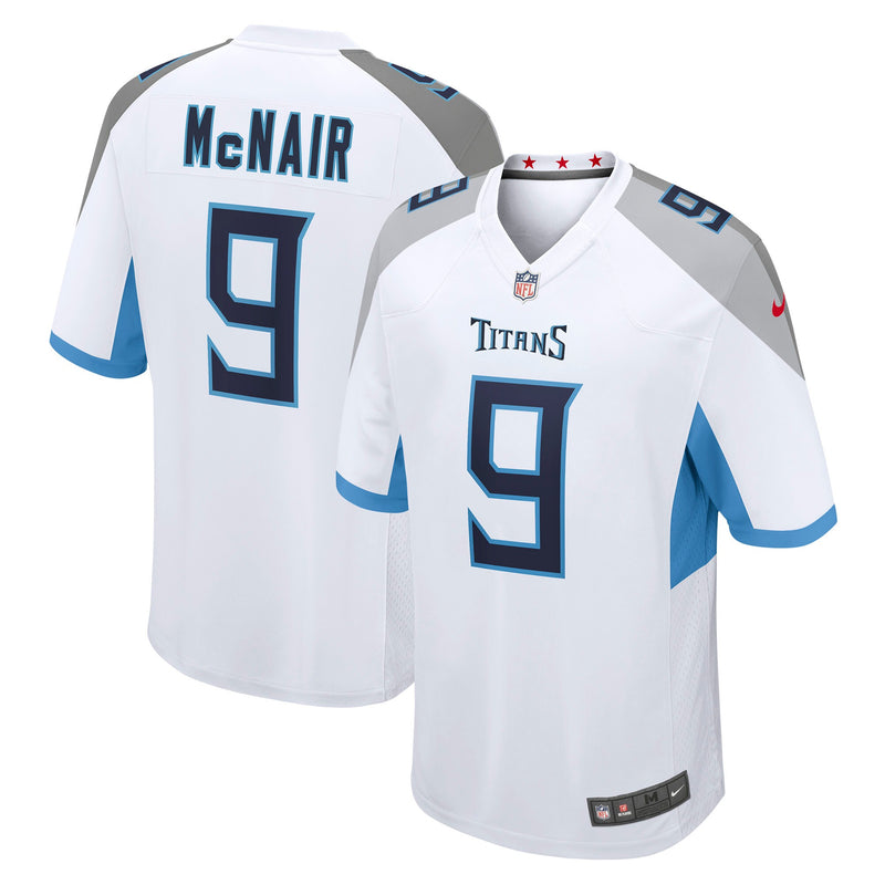 Tennessee Titans Steve McNair Nike White Retired Player Game Jersey