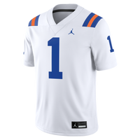 #1 Florida Gators Jordan Brand Alternate Game Football Jersey - White