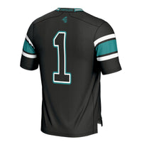 #1 Coastal Carolina Chanticleers GameDay Greats Football Jersey - Black