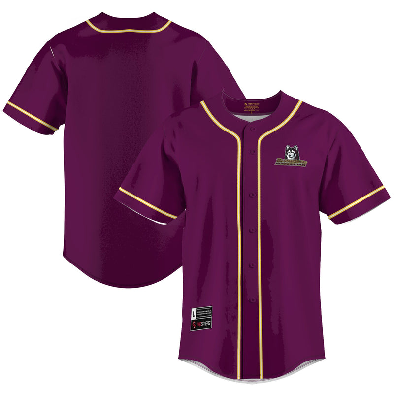 Bloomsburg Huskies GameDay Greats Lightweight Baseball Jersey - Maroon