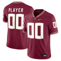 Florida State Seminoles Nike NIL Pick-A-Player Game Jersey - Garnet