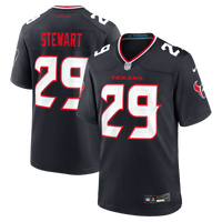 Houston Texans M.J. Stewart Nike Navy Team Game Jersey