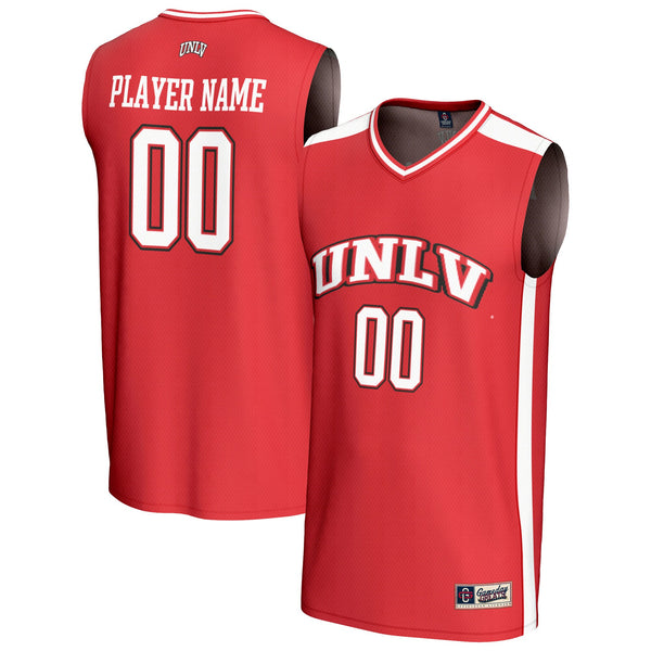 UNLV Rebels GameDay Greats NIL Pick-A-Player Basketball Fashion Jersey - Scarlet