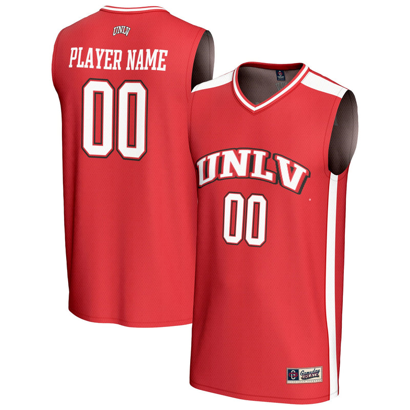 UNLV Rebels GameDay Greats NIL Pick-A-Player Basketball Fashion Jersey - Scarlet
