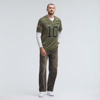Green Bay Packers Jordan Love Nike Olive 2025 Salute to Service Limited Jersey