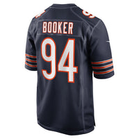Chicago Bears Austin Booker Nike Navy Game Jersey