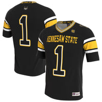 Kennesaw State Owls GameDay Greats Lightweight Collegiate Football Blackout Fashion Jersey