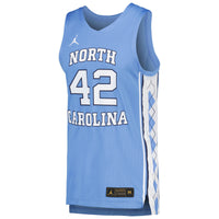 Sean May North Carolina Tar Heels Jordan Brand Replica Basketball Player Jersey - Carolina Blue