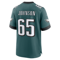 Philadelphia Eagles Lane Johnson Nike Midnight Green Team Game Jersey