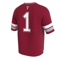 Troy University Trojans GameDay Greats Lightweight Collegiate Football Fashion Jersey - Cardinal