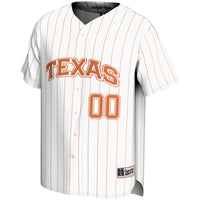 Texas Longhorns GameDay Greats NIL Pick-A-Player Lightweight Baseball Jersey - White