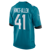 Jacksonville Jaguars Josh Hines-Allen Nike Teal Player Game Jersey