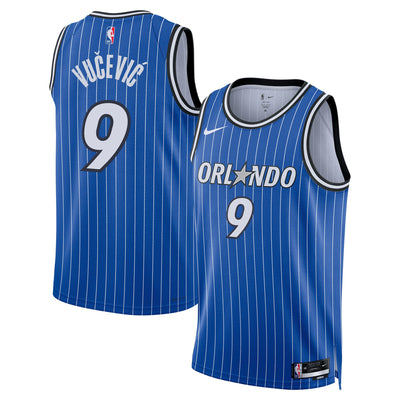 Orlando Magic Nike Icon Edition Swingman Jersey - Blue - Nikola Vučević -