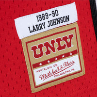 Larry Johnson UNLV Rebels Mitchell & Ness 1989/90 Player Swingman Jersey - Red