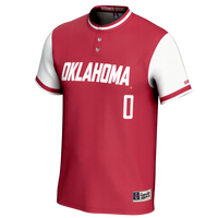 #0 Oklahoma Sooners GameDay Greats Lightweight Softball Jersey - Crimson