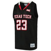 Jarrett Culver Texas Tech Red Raiders Original Retro Brand Alumni Basketball Jersey - Black