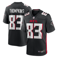 Atlanta Falcons Deven Thompkins Nike Black Team Game Jersey