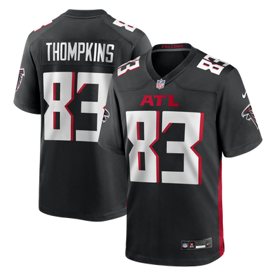 Atlanta Falcons Deven Thompkins Nike Black Team Game Jersey