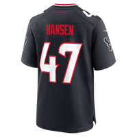 Houston Texans Louis Hansen Nike Navy Team Game Jersey