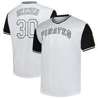 Pittsburgh Pirates Paul Skenes Profile White Big & Tall Name & Number Jersey