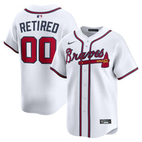 Atlanta Braves Nike White Home Limited Pick-A-Player Retired Roster Jersey