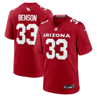 Arizona Cardinals Trey Benson Nike Cardinal Team Game Jersey