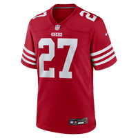 San Francisco 49ers Ji'Ayir Brown Nike Scarlet Team Game Jersey
