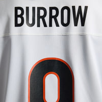Cincinnati Bengals Joe Burrow Nike White Game Jersey