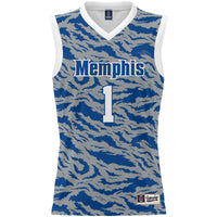 #1 Memphis Tigers GameDay Greats Lightweight Basketball Jersey - Royal