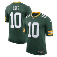 Green Bay Packers Jordan Love Nike Green Team Vapor Untouchable Limited Jersey
