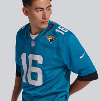 Jacksonville Jaguars Trevor Lawrence Nike Teal Home Game Jersey