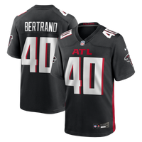 Atlanta Falcons JD Bertrand Nike Black Team Game Jersey