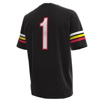 #1 Maryland Terrapins Under Armour Replica Football Jersey - Black