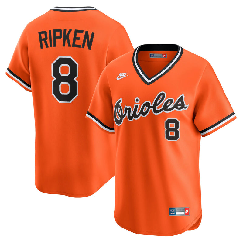 Baltimore Orioles Cal Ripken Sr. Nike Orange Throwback Cooperstown Collection Limited Jersey