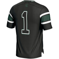 #1 Michigan State Spartans GameDay Greats Endzone Football Jersey - Black