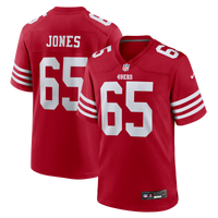 San Francisco 49ers Robert Jones Nike Scarlet Team Game Jersey