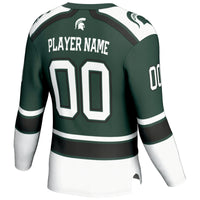 Michigan State Spartans GameDay Greats Ice Hockey NIL Pick-A-Player Jersey - Green