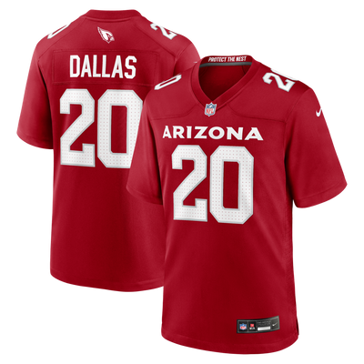 Arizona Cardinals DeeJay Dallas Nike Cardinal Team Game Jersey
