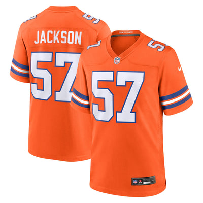 Denver Broncos Tom Jackson Nike Orange Retired Player Alternate Game Jersey